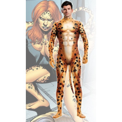 CosplayDogs Combinaison Cosplay Guépard Cheetah
